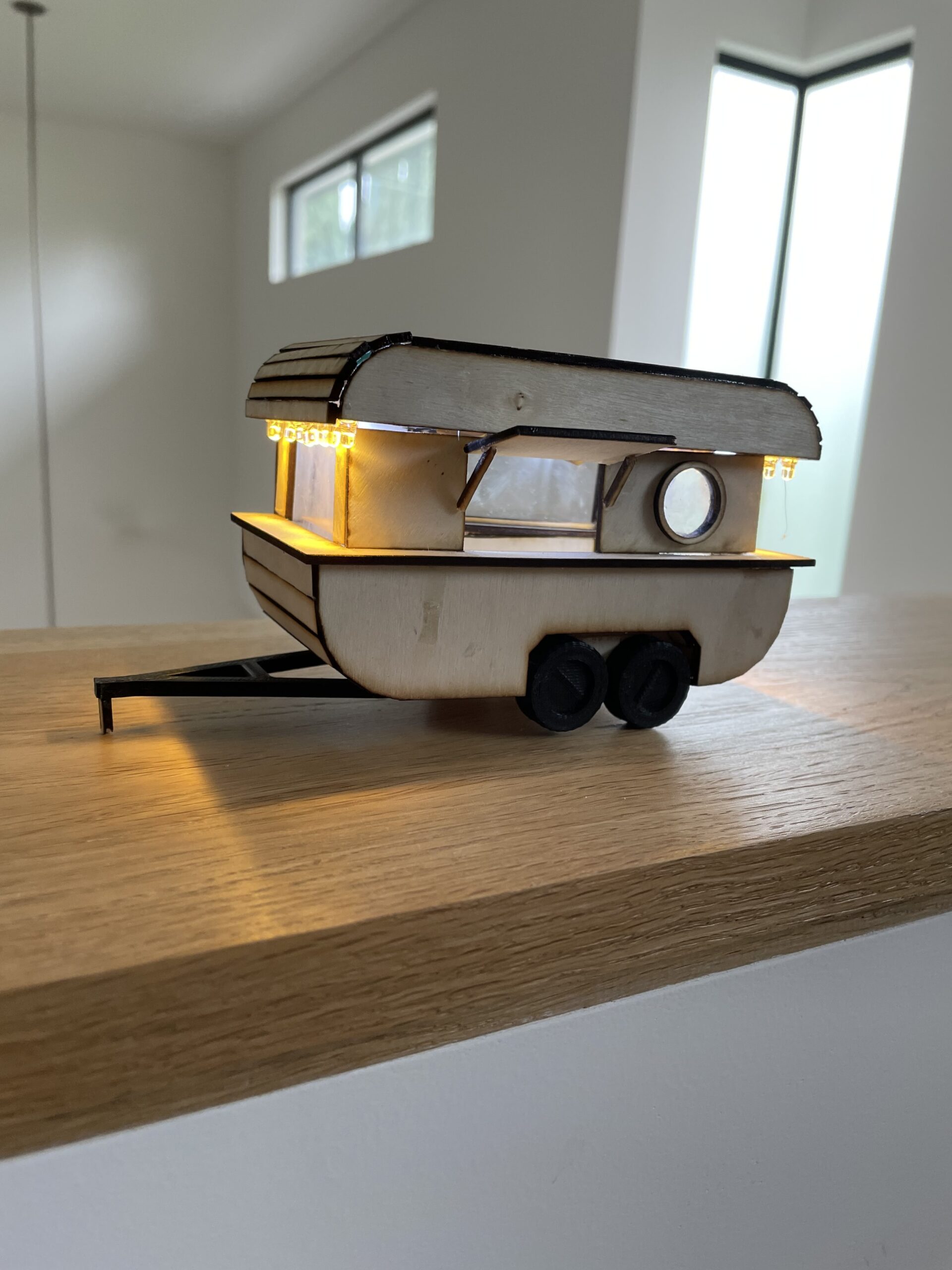 Laser Cut Food Truck School Project